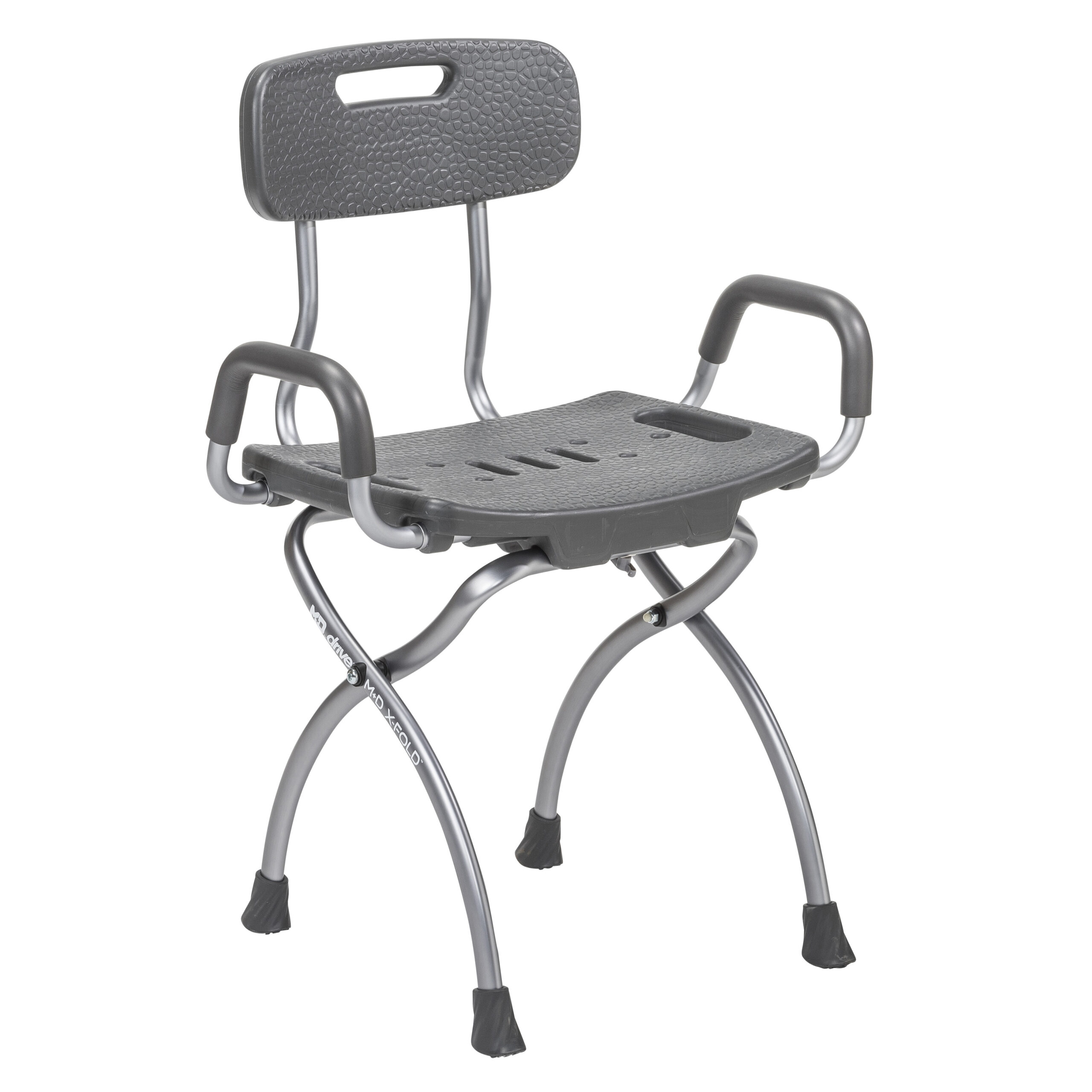 m+d x fold shower chair, storm